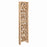 Biombo Avaline de madera maciza de teca 135 x 180 cm