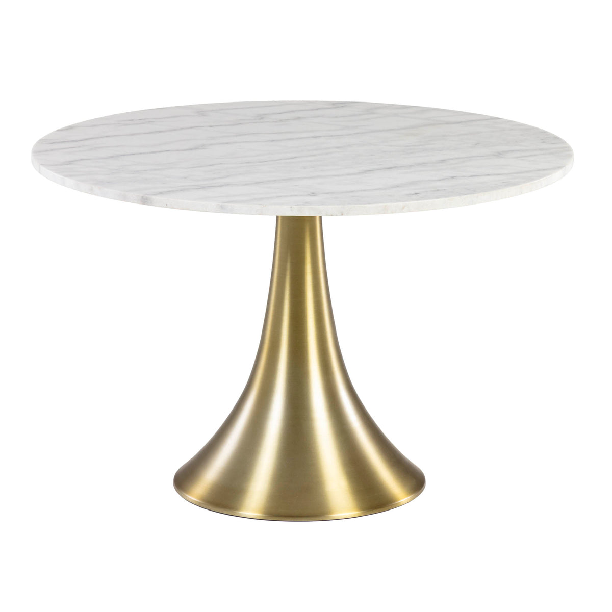 BASE COMEDOR MILOS CRISTAL CLARO-DORADO - Mikhali