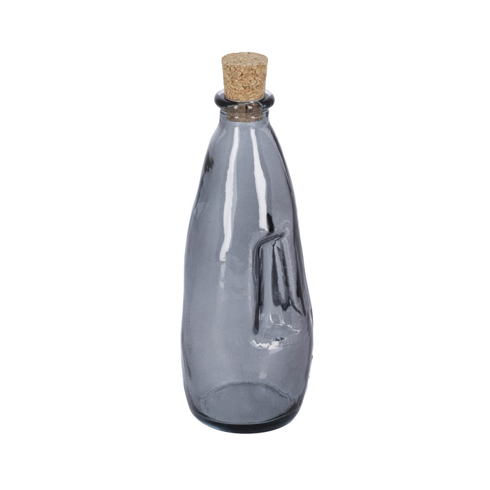 Botella Rohan de vidrio azul 100% reciclado