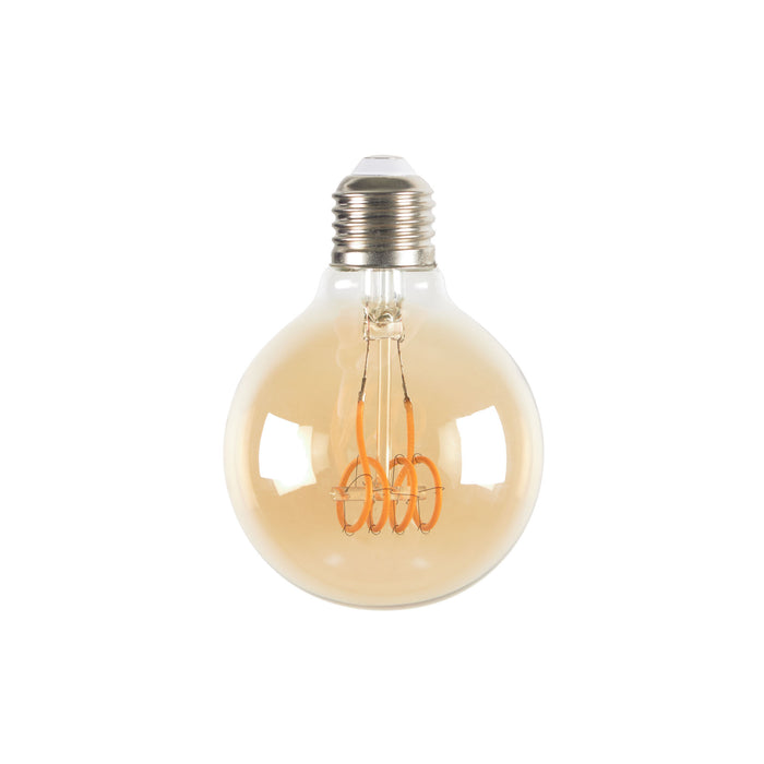 Bombilla LED Bulb E27 de 4W y 80 mm luz cálida
