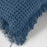 Funda de cojín Shallow 100% algodón azul de 45 x 45 cm