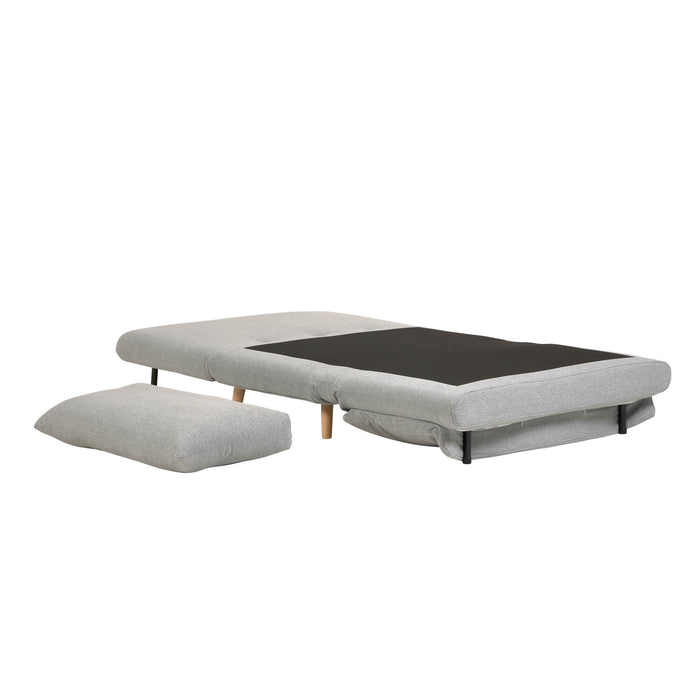 Sofá cama Khina 105 cm gris claro