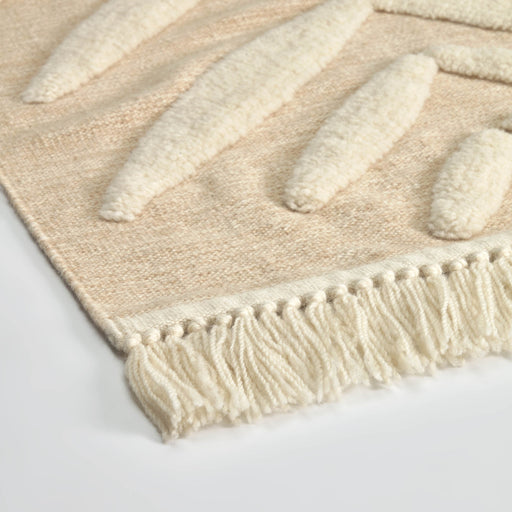 Alfombra Dethra lana y algodón 140 x 200 cm