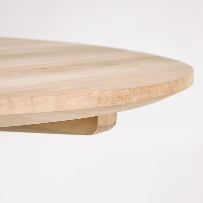 Mesa redonda Maial madera maciza teca Ø 90 cm