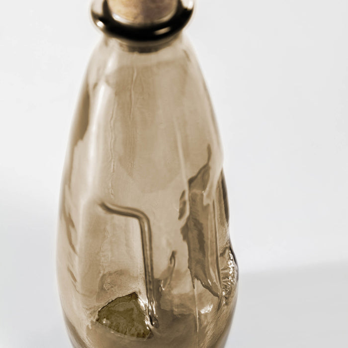 Botella Rohan de vidrio marrón 100% reciclado