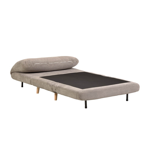 Sofá cama Keren 106 cm pana gris