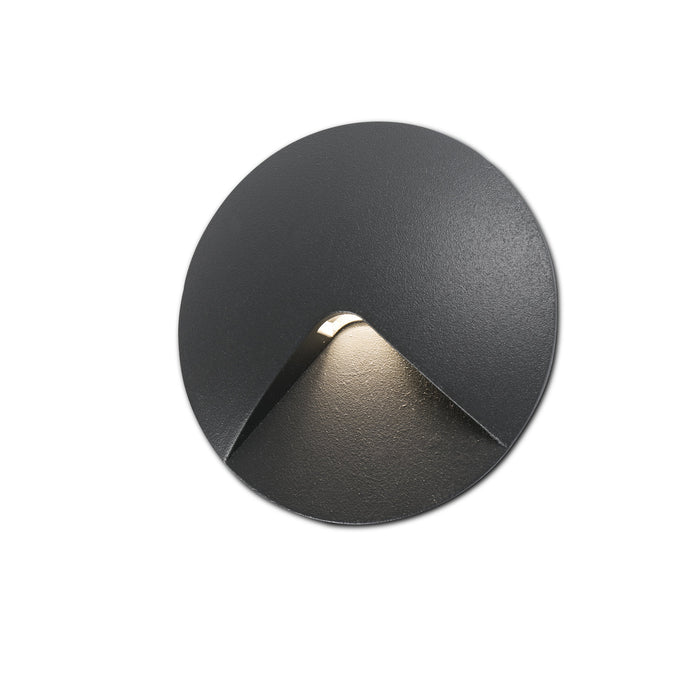 UVE EMPOTRABLE GRIS OSCURO LED 2W 3000K