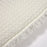 Funda de cojín Shallow 100% algodón blanco de 45 x 45 cm