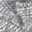 Manta Persis gris y blanco 125 x 150 cm