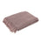 Manta Shallow 100% algodón rosa oscuro 130 x 170 cm