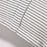 Funda cojín Aleria algodón rayas gris y blanco 60 x 60 cm