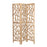 Biombo Avaline de madera maciza de teca 135 x 180 cm
