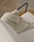 Manta Pearle 100% algodón blanco 130 x 170 cm