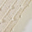 Funda cojín Akane de algodón y lana beige 45 x 45 cm