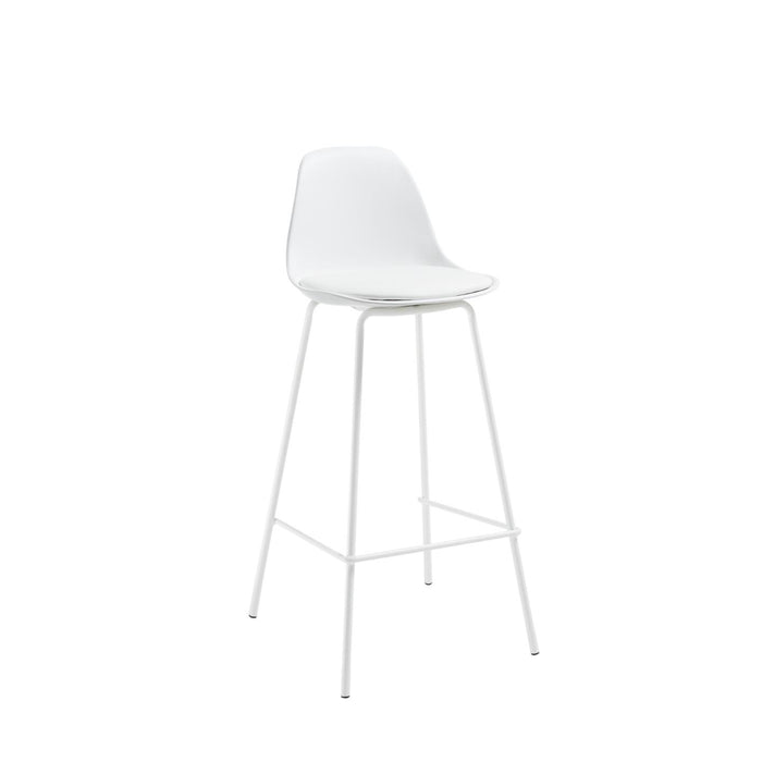 Taburete Brighter blanco altura 65 cm