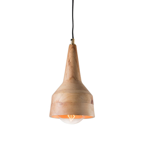 Lámpara de techo Allie de madera de mango Ø 18,5 cm